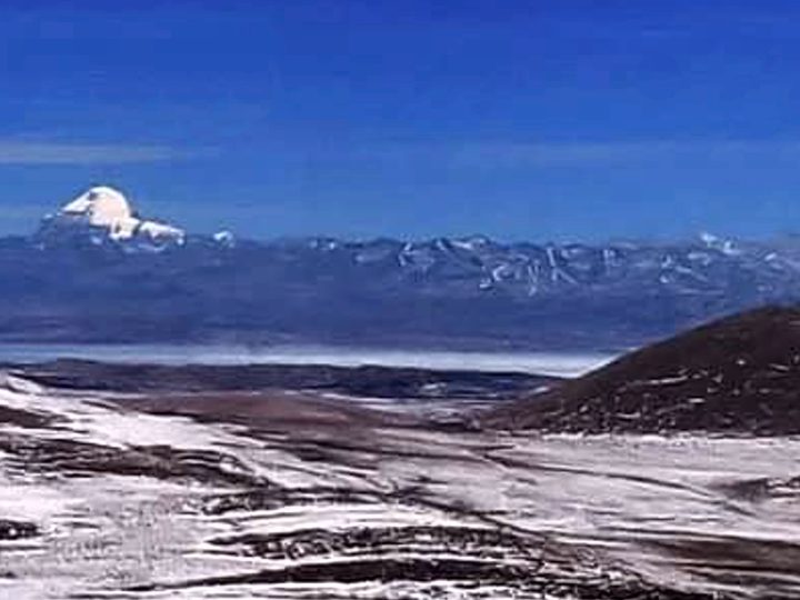 Kailash Mansarovar Darshan from Lapche La — Overland Tour